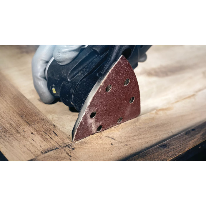 Шлифовальные листы 10 шт BOSCH PRO F460 93х93 мм 60 2608607540 - изображение 6
