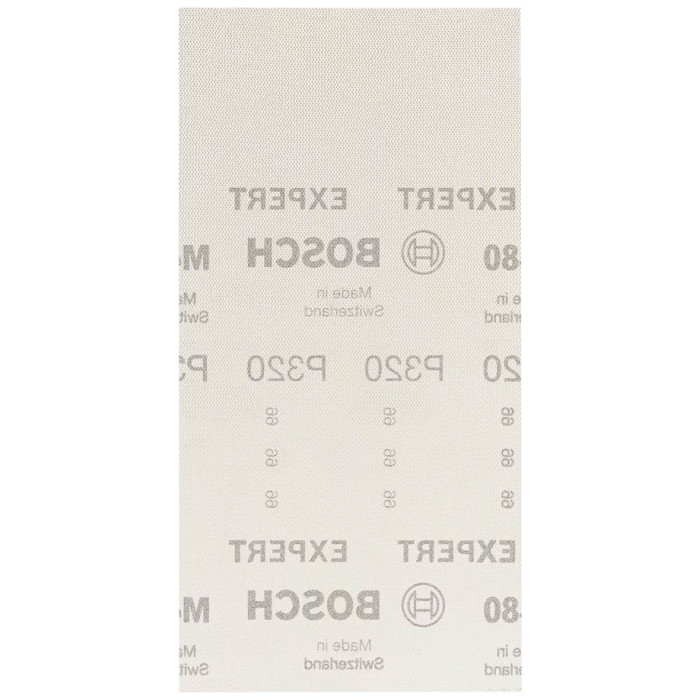 Шлифовальная сетка 50 шт BOSCH EXPERT M480 230х115 мм K240 2608621276