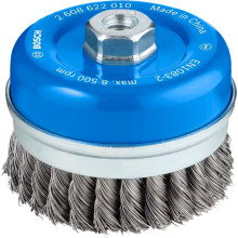 Чашкова зачисна щітка BOSCH PRO Metal heavy 100x0.5 мм 2608622010