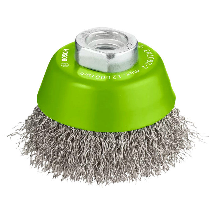 Зачисна щітка BOSCH 65х0.3 мм M14 PRO Stainless Steel clean 2608622061