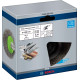 Щётка-крацовка BOSCH 100х0.35 мм M14 PRO Stainless Steel clean 2608622108 - изображение 2