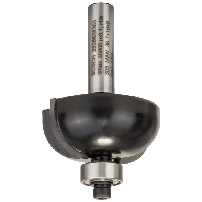 Фреза галтельная по дереву BOSCH Standard for Wood D36.7 l15.6 L58 d8 2608628365