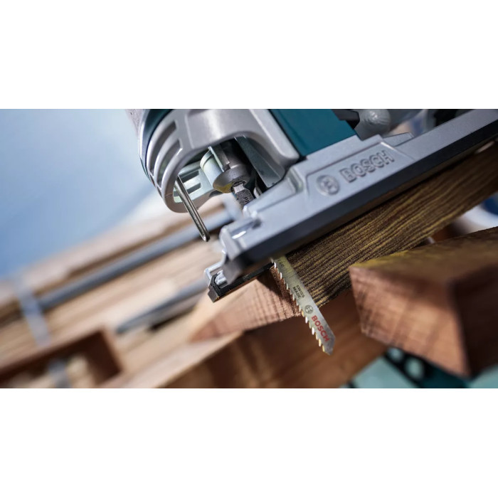 Полотна по дереву для лобзика 5 шт BOSCH BIM PRO Hardwood clean reverse 100х2.5 мм T 101 BRF 2608634235 - изображение 3