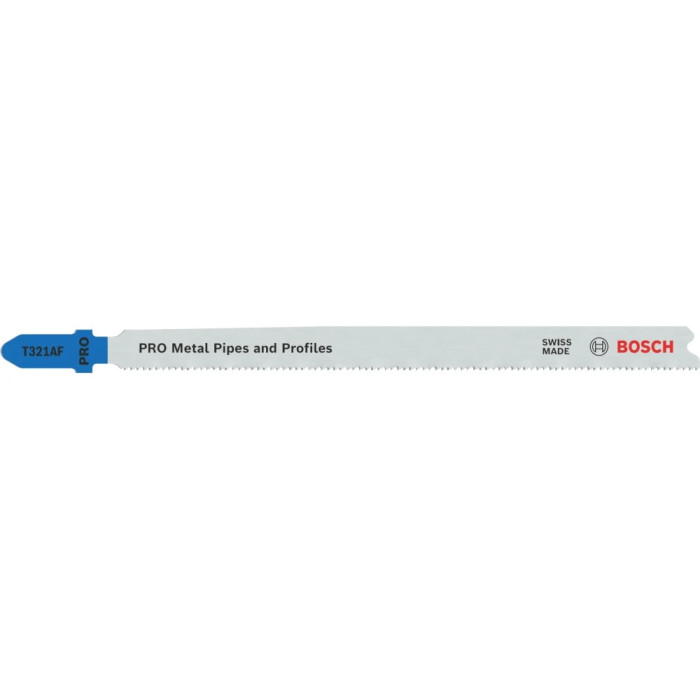 Полотна по металлу для сабельной пилы 5 шт BOSCH PRO Metal Pipes and Profiles 132 мм 21 TPI T 321 AF 2608636705 - изображение 2