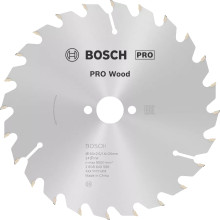 Диск пильный по дереву BOSCH PRO Wood 160х20х24 2608640596