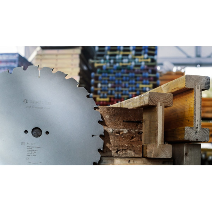 Диск пильный по конструкционному дереву BOSCH PRO Construct Wood 400х30х28 2608640693 - изображение 4