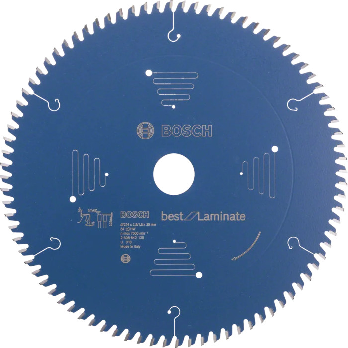 Диск пильный по ламинату BOSCH Best for Laminate 254х30х84 2608642135