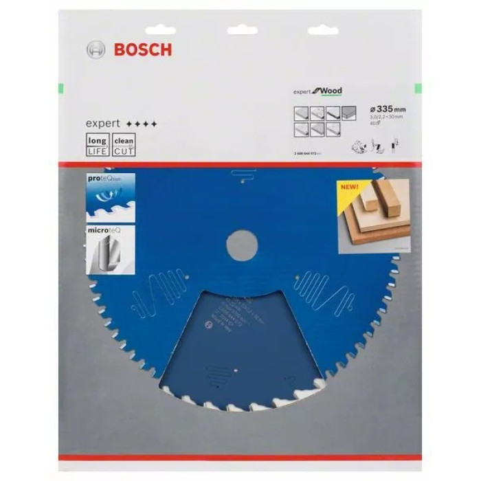 Диск пильный по дереву BOSCH Expert for Wood 335x30х40 2608644072 - изображение 2