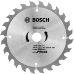 Диск пильный по дереву BOSCH Eco for Wood 160х20х24 2608644373