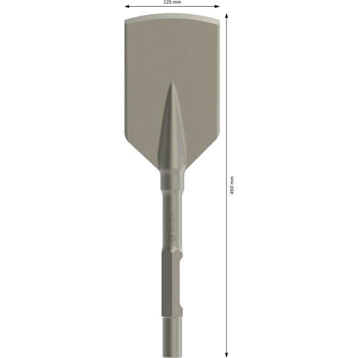Плоске зубило BOSCH PRO HEX 30 400х125 мм HEX 30 2608690114 - зображення 2