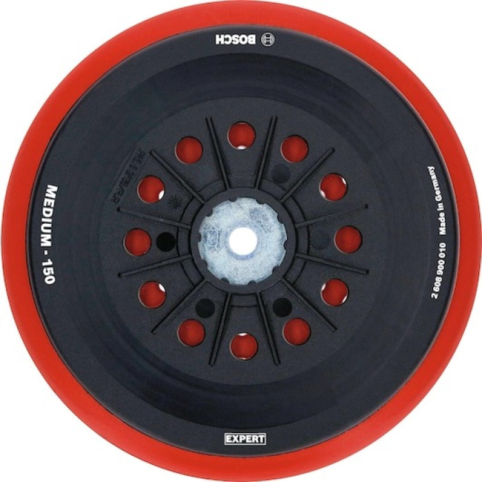 Подошва шлифовальная для краски и шпатлевки BOSCH EXPERT Multihole Medium 150 мм 2608900010