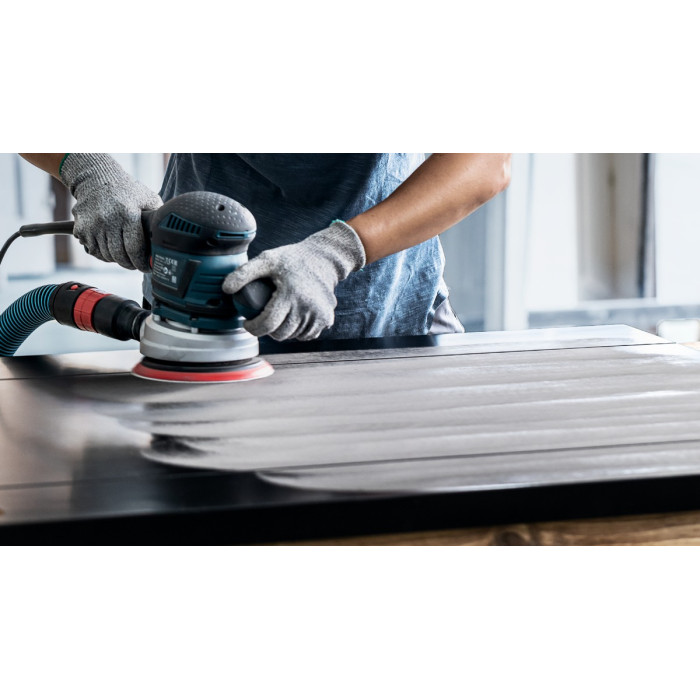 Подошва шлифовальная для краски и шпатлевки BOSCH EXPERT Multihole Medium 150 мм 2608900010 - изображение 4