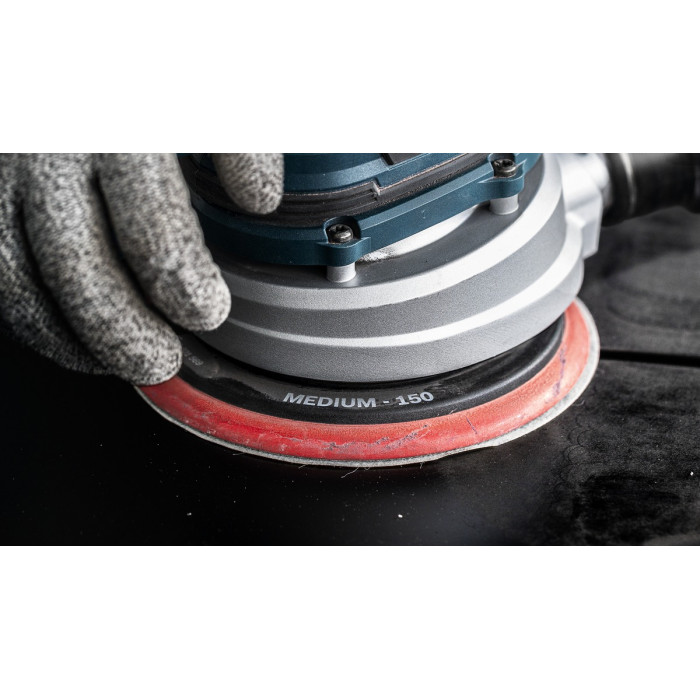 Подошва шлифовальная для краски и шпатлевки BOSCH EXPERT Multihole Medium 150 мм 2608900010 - изображение 5