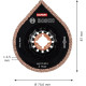 Полотно-насадка для реноватора по бетону BOSCH Carbide-RIFF EXPERT AVZ 70 RT4 3 max 70 мм Starlock 2608900041 - зображення 3