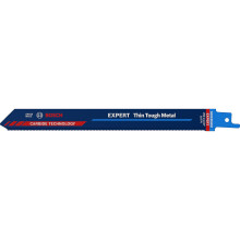 Полотно по металлу для сабельной пилы BOSCH EXPERT Thin Tough Metal 200 мм 18 TPI S 1022 EHM 2608900363