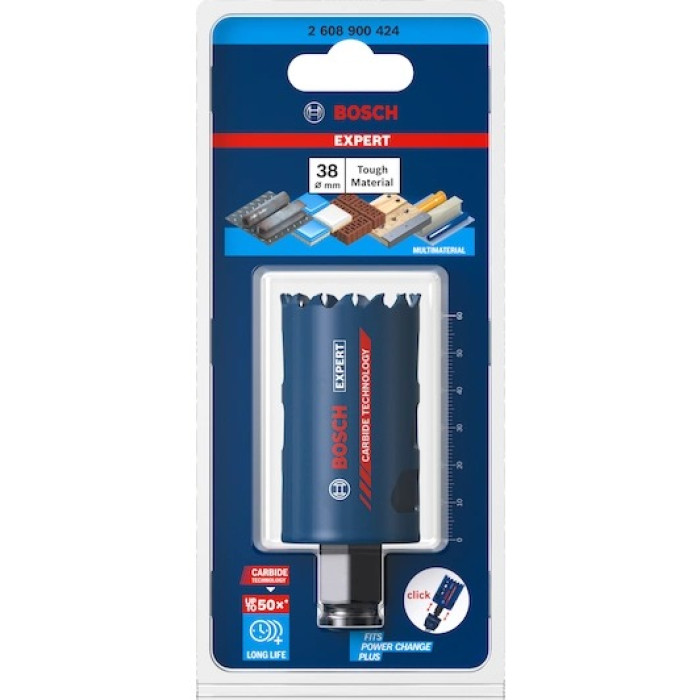 Коронка універсальна BOSCH EXPERT Multi Material PC Plus 38 мм 2608900424 - зображення 2