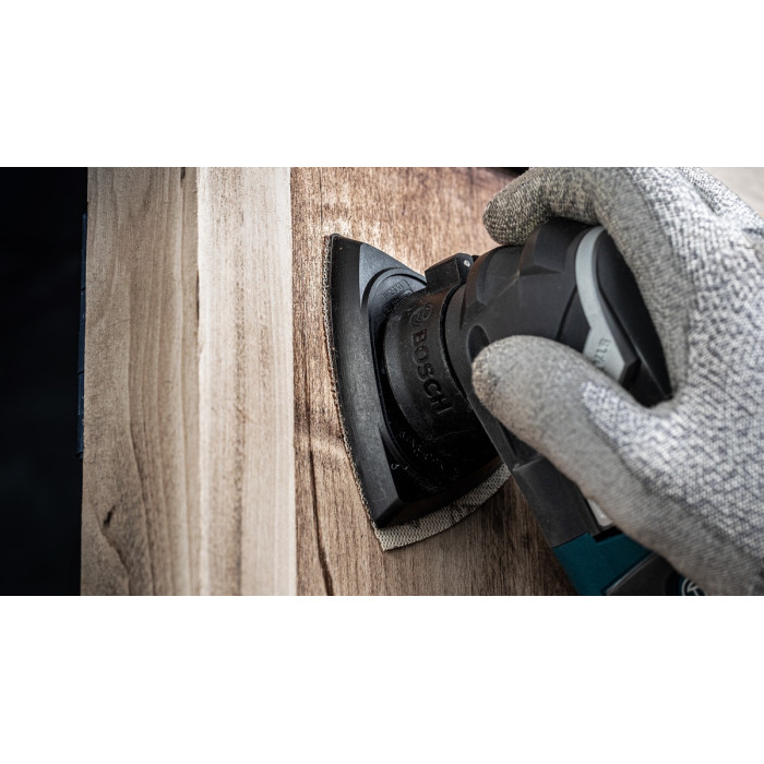 Шліфувальний папір 50 шт BOSCH EXPERT C470 93х93 мм P180 2608900931 - зображення 6