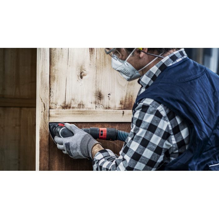Шліфувальний папір 50 шт BOSCH EXPERT C470 93х93 мм P400 2608900934 - зображення 3