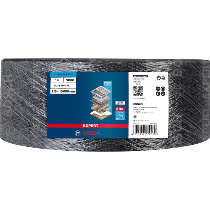 Шлифовальный рулон BOSCH EXPERT N880 2608901231 - изображение 2