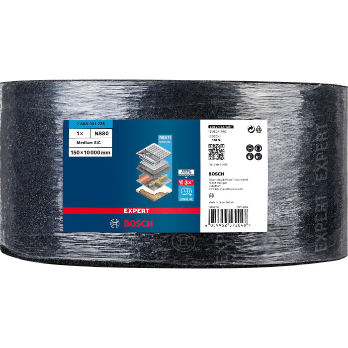 Шліфувальний рулон BOSCH EXPERT N880 2608901235 - зображення 2