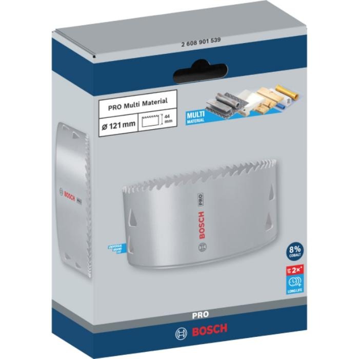 Біметалева коронка універсальна BOSCH PRO Multi Material 121 мм 2608901539 - зображення 2