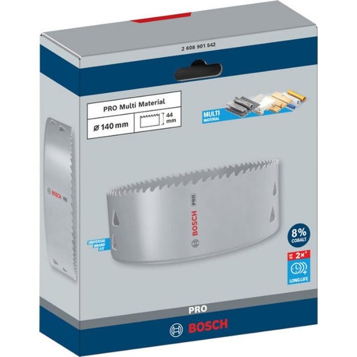 Біметалева коронка універсальна BOSCH PRO Multi Material 140 мм 2608901542 - зображення 2