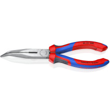 Плоские длинногубцы с режущими кромками фосфатированные KNIPEX 200 мм 26 22 200