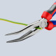 Плоские длинногубцы с режущими кромками фосфатированные KNIPEX 200 мм 26 22 200 - изображение 5