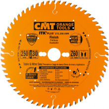 Диск пильный по дереву CMT ITK 250х30х60 272.250.60M