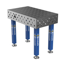 Сварочный стол GPPH PLUS 1000х600 мм, fi28, сетка 100х100 мм