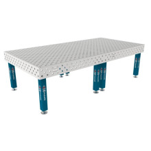 Сварочный стол GPPH PRO INOX 3000x1480 мм, fi28, диагональная сетка