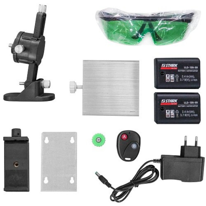 Лазерний нівелір STARK LL2-12G-3D 290080125 - зображення 5