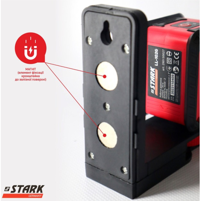 Лазерний нівелір STARK LL-102G 290150027 - зображення 6
