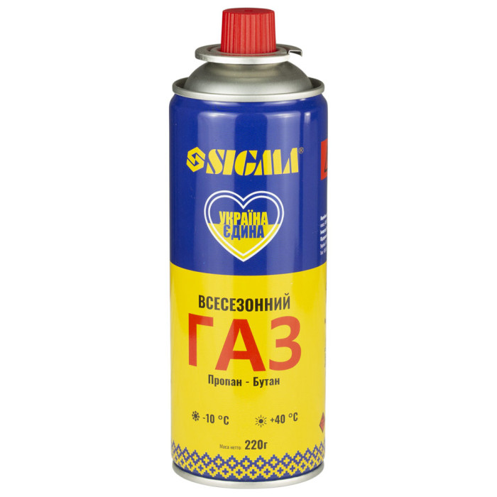 Баллон газовый всесезонный SIGMA 220 г 290185UA