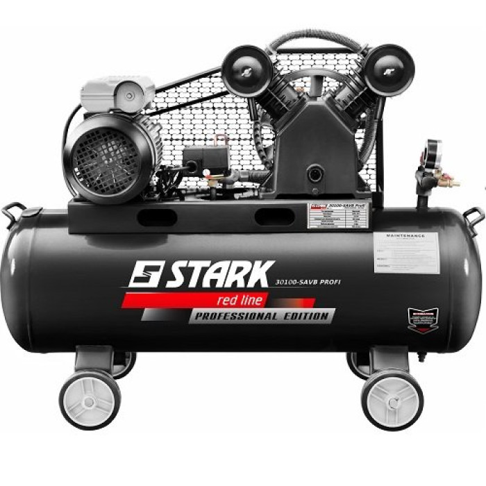Компресор поршневий масляний STARK 30100-SAVB Profi 300030100