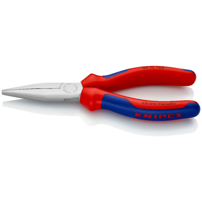 Длинногубцы хромированные KNIPEX 160 мм 30 15 160 - изображение 2