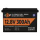 Аккумулятор LogicPower LP LiFePO4 12,8V - 300 Ah (3840Wh) (Smart BMS 200А) с BT пластик 30383 - изображение 2