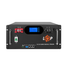 Аккумулятор LogicPower LP LiFePO4 51,2V - 120 Ah 6000Wh (Smart BMS 100A) с LCD RM AB 30385