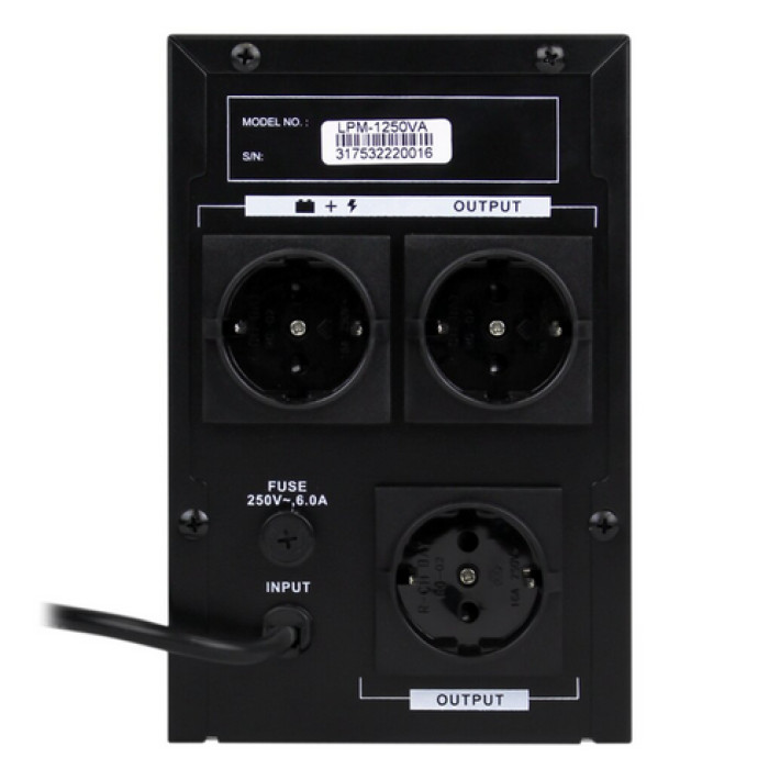 Лінійно-інтерактивне ДБЖ LogicPower LPM-1250VA 3175 - зображення 5
