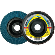 Круг лепестковый по нержавеющей стали KLINGSPOR Supra SMT 325 125х22.23 мм P40 321660