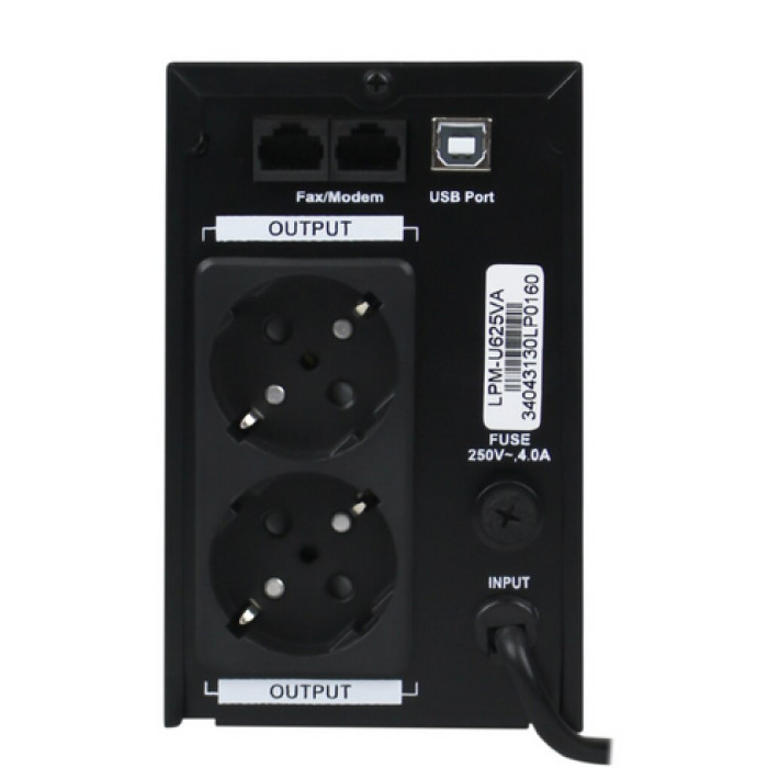 Лінійно-інтерактивне ДБЖ LogicPower LPM-U625VA 3404 - зображення 2