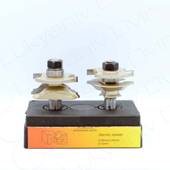 Фреза по дереву Глобус 3504 SET D46 l24 d12 - зображення 2