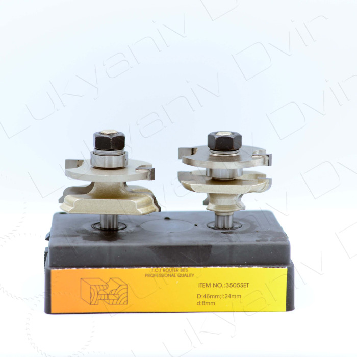Фреза по дереву Глобус 3505 SET D46 l24 d8 - изображение 2