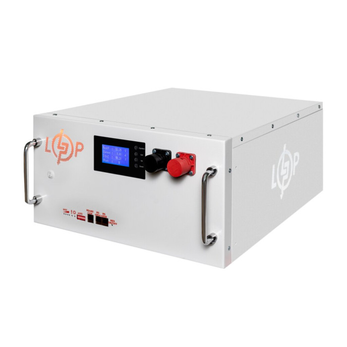 Аккумулятор LogicPower LP LiFePO4 51,2V - 230 Ah (11776Wh) (BMS SP 200A/100A) RM RS485/CAN LCD WH 37730 - изображение 2
