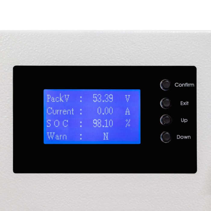 Аккумулятор LogicPower LP LiFePO4 51,2V - 230 Ah (11776Wh) (BMS SP 200A/100A) RM RS485/CAN LCD WH 37730 - изображение 7