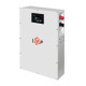 Аккумулятор LogicPower LP LiFePO4 51,2V - 100 Ah (5120Wh) (BMS 100A/50А) металл LCD Smart RS485/CAN JK настенный 37733 - изображение 2