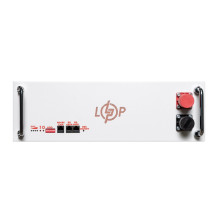 Аккумулятор LogicPower LP LiFePO4 51,2V - 100 Ah (5120Wh) (BMS SP 100A/50А) RM RS485/CAN LCD WH 37736