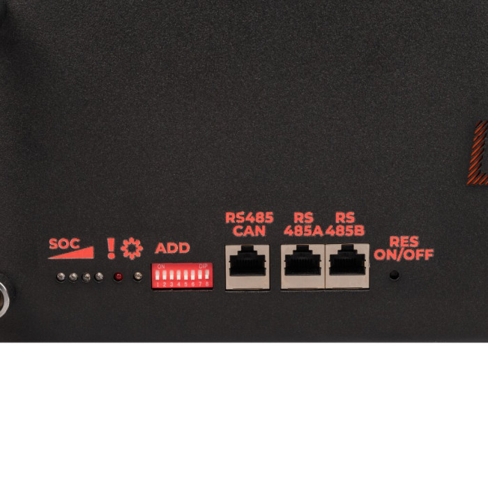 Аккумулятор LogicPower LP LiFePO4 51,2V - 100 Ah (5120Wh) (BMS SP 100A/50А) RM RS485/CAN LCD BL 38135 - изображение 5