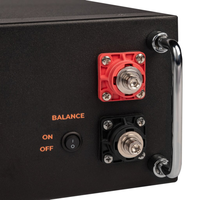Аккумулятор LogicPower LP LiFePO4 51,2V - 100 Ah (5120Wh) (BMS SP 100A/50А) RM RS485/CAN LCD BL 38135 - изображение 6