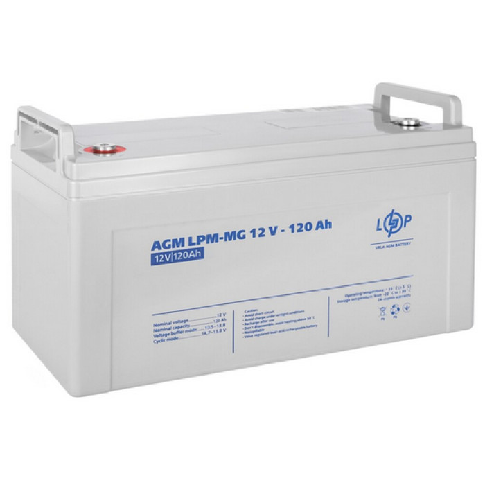 Аккумулятор LogicPower LPM-MG мультигелевый 12 В 120 Ач 3876 - изображение 2